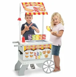 Melissa & Doug Snackbod på hjul m. is og hotdog| Rolleleg|Legekøkken & Legemad