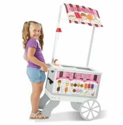Melissa & Doug Snackbod på hjul m. is og hotdog| Rolleleg|Legekøkken & Legemad
