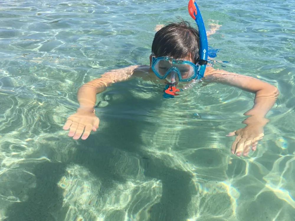 Snorkelsæt (4-10 år)| Svømmeudstyr|Legetøj Til Ferien