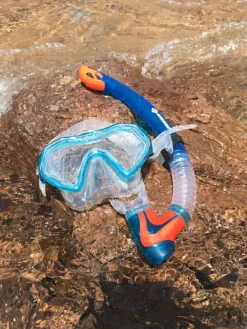 Snorkelsæt (4-10 år)| Svømmeudstyr|Legetøj Til Ferien