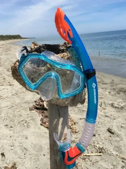 Snorkelsæt (4-10 år)| Svømmeudstyr|Legetøj Til Ferien