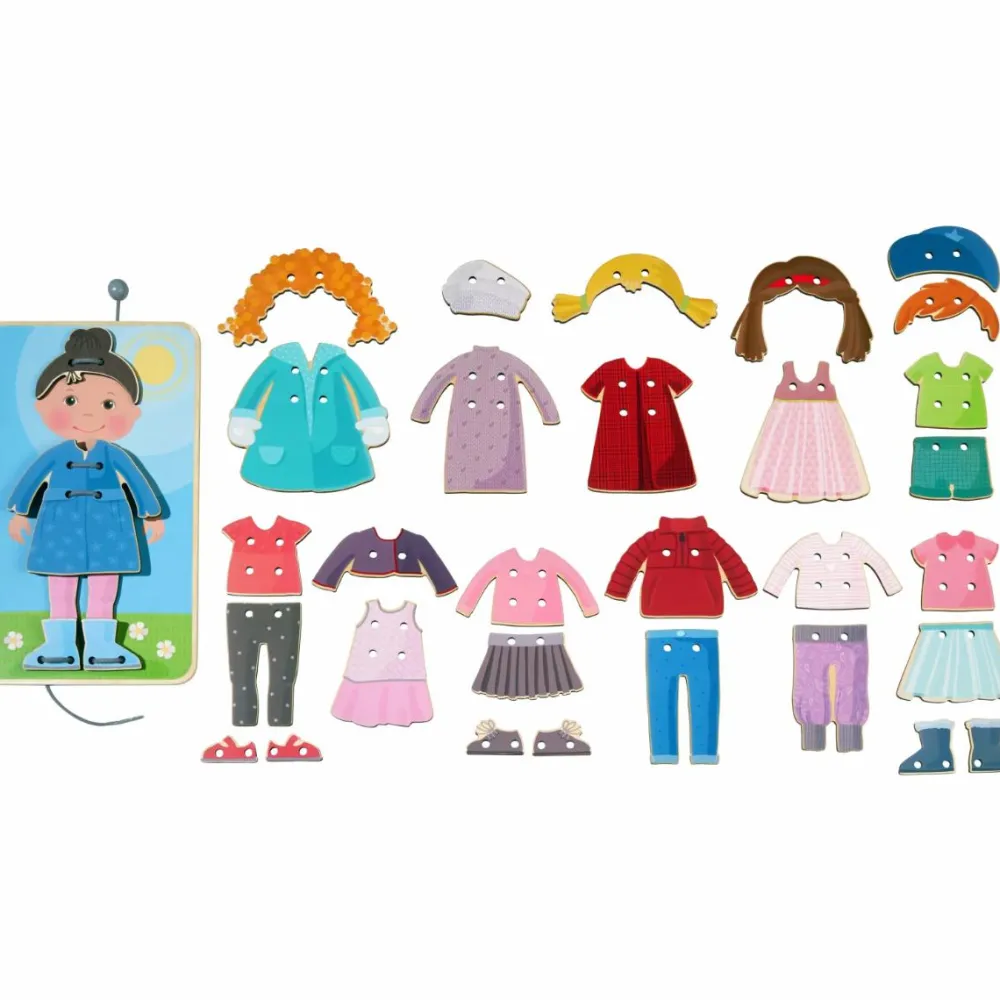 Haba Snøreleg - Giv mig tøj på| Montessori