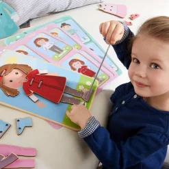 Haba Snøreleg - Giv mig tøj på| Montessori