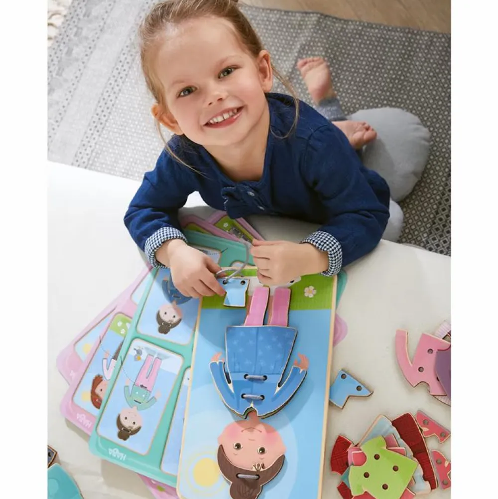 Haba Snøreleg - Giv mig tøj på| Montessori