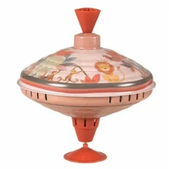 Egmont Toys Snurretop af metal Ø18 cm - Jungle| Babylegetøj|Tumlinge Legetøj