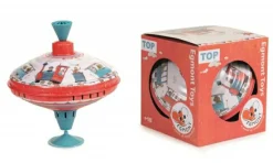 Egmont Toys Snurretop af metal Ø18 cm - Tog| Babylegetøj|Tumlinge Legetøj