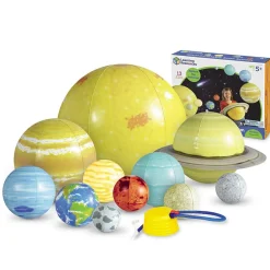 Learning Resources Solsystem - Oppusteligt, 13 dele| Astronomi
