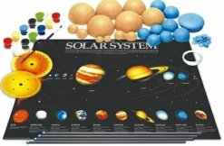 4M Solsystem - Selvlysende uro| Stem Læringslegetøj|Astronomi