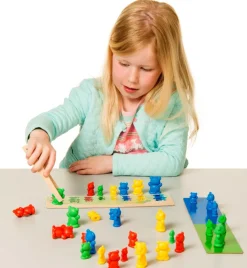 Toys for Life Sorter bjørnene - Lær om farve og størrelse| Sprog & Leg|Montessori