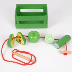tickit® Sorter i kasser - Grøntsager og frugter| Trælegetøj|Montessori