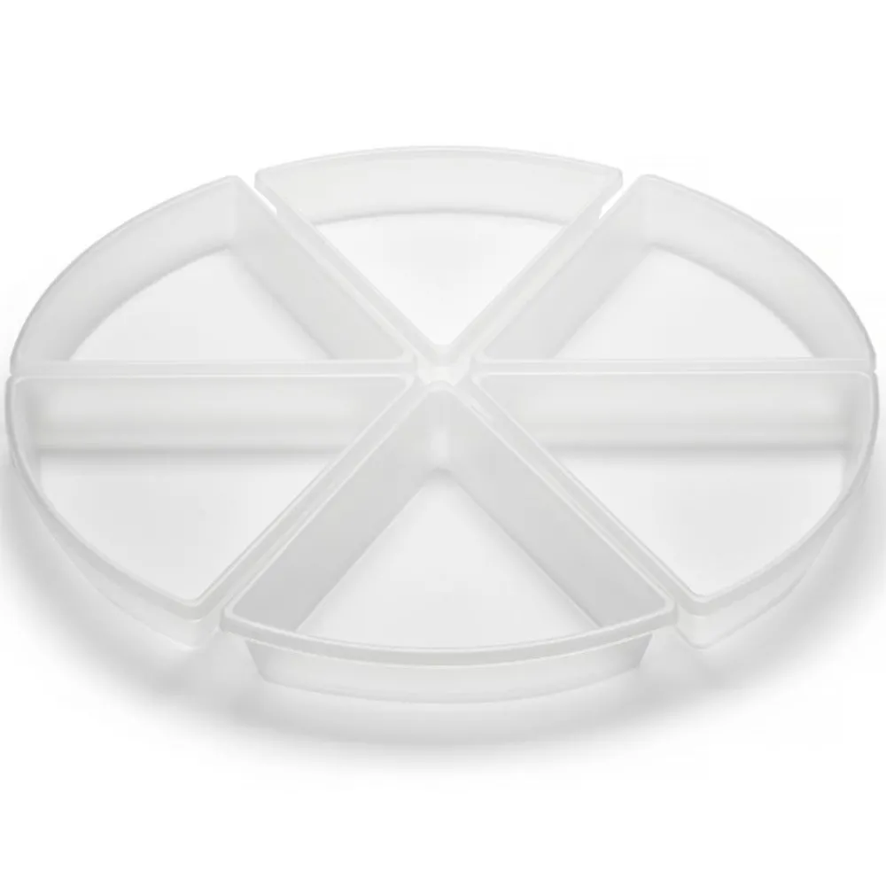 tickit® Sorteringsbakker - Transparente, 6 stk| Lysborde|Sorterings- & Stablelegetøj