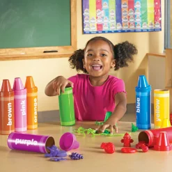 Learning Resources Sorteringssæt - Alle regnbuens farver| Sprog & Leg|Matematik & Leg