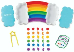Learning Resources Sorteringssæt - Den lille regnbue| Matematik & Leg|Sorterings- & Stablelegetøj