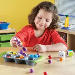 Learning Resources Sorteringssæt - Mini Cupcakes| Logik & Talforståelse|Finmotorik