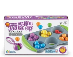 Learning Resources Sorteringssæt - Mini Cupcakes| Logik & Talforståelse|Finmotorik