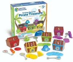 Learning Resources Sorteringssæt - Piratskat| Logik & Talforståelse|Matematik & Leg