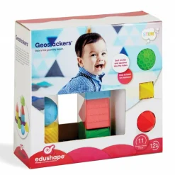 edushape Sorteringstårn - Geostacker| Tumlinge Legetøj|Sorterings- & Stablelegetøj