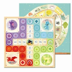 Djeco Spilkuffert - Ludo og Gåsespil| Spil