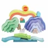 Hape Stable- & byggeklodser - Natur| Trælegetøj|Sorterings- & Stablelegetøj