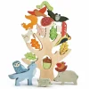 Tender Leaf Stabledyr - Skovliv, 19 dele| Trælegetøj|Tumlinge Legetøj