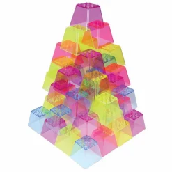Stableklodser - Transparente, 50 stk| Lysborde|Sanselegetøj