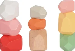 Stablesten af træ, 36 stk| Montessori|Sorterings- & Stablelegetøj