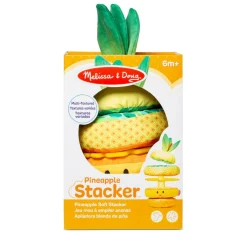 Melissa & Doug Stabletårn - Ananas| Sorterings- & Stablelegetøj|Babylegetøj