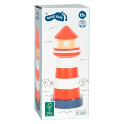 small foot Stabletårn - Fyrtårn| Sorterings- & Stablelegetøj|Babylegetøj