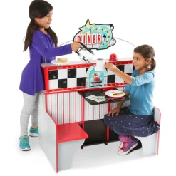Melissa & Doug Star Diner - Café inkl. køkken| Rolleleg|Legekøkken & Legemad