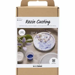 Creativ Company Støb med resin - Dekorationsbakker m. marmorering| Kreativ Leg|Krea-Fitness