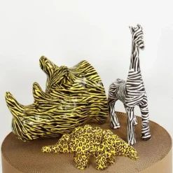 Creativ Company Stegosaurus af papmaché - L: 21,9 cm| Dinosaur Legetøj|Tegne- & Malegrej