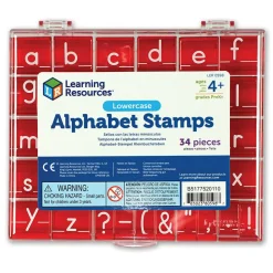 Learning Resources Stempelsæt - Små bogstaver (A-Z)| Sprog & Leg|Kreativ Leg