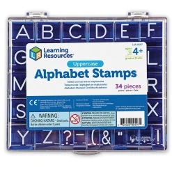 Learning Resources Stempelsæt - Store bogstaver (A-Z)| Sprog & Leg|Skolesjov