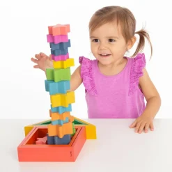 tickit® Stjerner af træ - Regnbue, 21 stk| Trælegetøj|Montessori