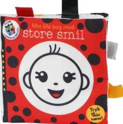 Stofbog - Min lille bog med store smil|Børn Tumlinge Legetøj|Børnebøger