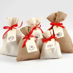 Creativ Company Stofpose 15 x 20 cm - Brun, 4 stk| Jul