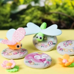 Creativ Company Stone Clay & Foam Clay - Gyldent mix| Kreativ Leg