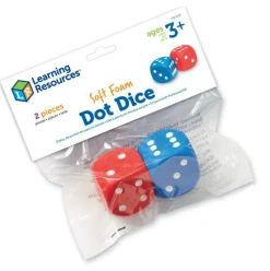 Learning Resources Store skumterninger, 2 stk| Matematik & Leg