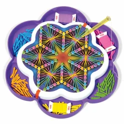 Quercetti String Art Mandala| Finmotorik|Kreativ Leg