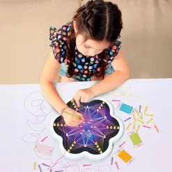 Quercetti String Art Mandala| Finmotorik|Kreativ Leg