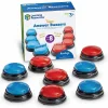 Learning Resources Svarknapper til to hold, 2 x 4 stk| Skolesjov