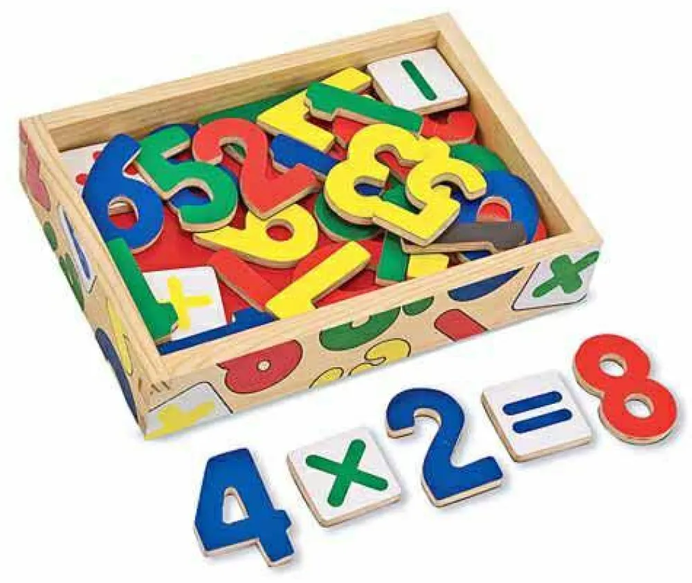Melissa & Doug Tal i træ med magneter| Montessori|Matematik & Leg