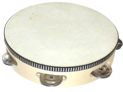 Tamburin med skind - Ø20 cm.|Børn Audio / Høresans|Musikinstrumenter Til Børn