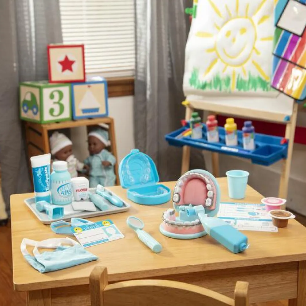 Melissa & Doug Tandlægesæt, 25 dele| Rolleleg