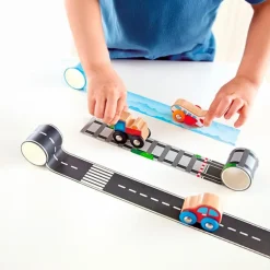 Hape Tape & Roll - Tog| Legebiler|Dukkehus & Legesæt