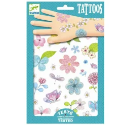 Djeco Tatoveringer - Blomster| Påske|Fastelavn
