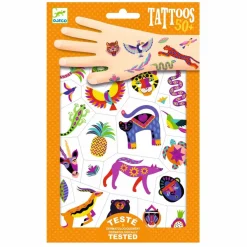 Djeco Tatoveringer - Vild skønhed| Fastelavn