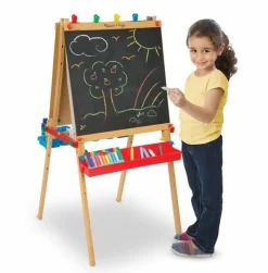Melissa & Doug Tegnestaffeli 2-sidet - Tavle & whiteboard|Børn Vis Alle Varer (Særlige Behov)|Til Børneværelset