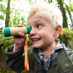 Hape Teleskop af bambus, 8x forstørrelse| Udeleg|Naturvidenskab