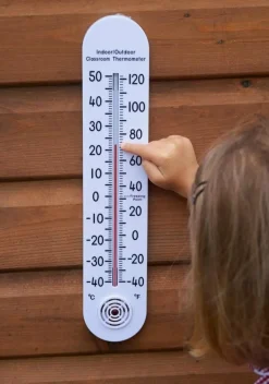 Termometer - H: 38 cm| Udeleg|Skolesjov